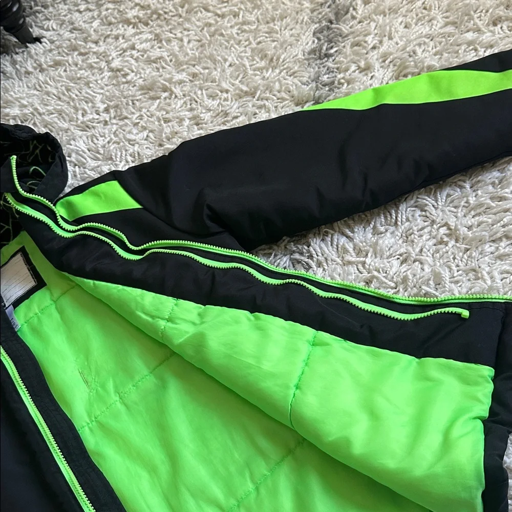 Athletech Jacket Black Green